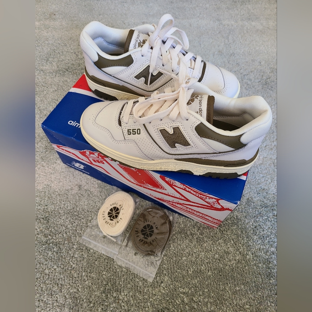 New Balance 550 Aime Leon Dore Olive Women's 6.5